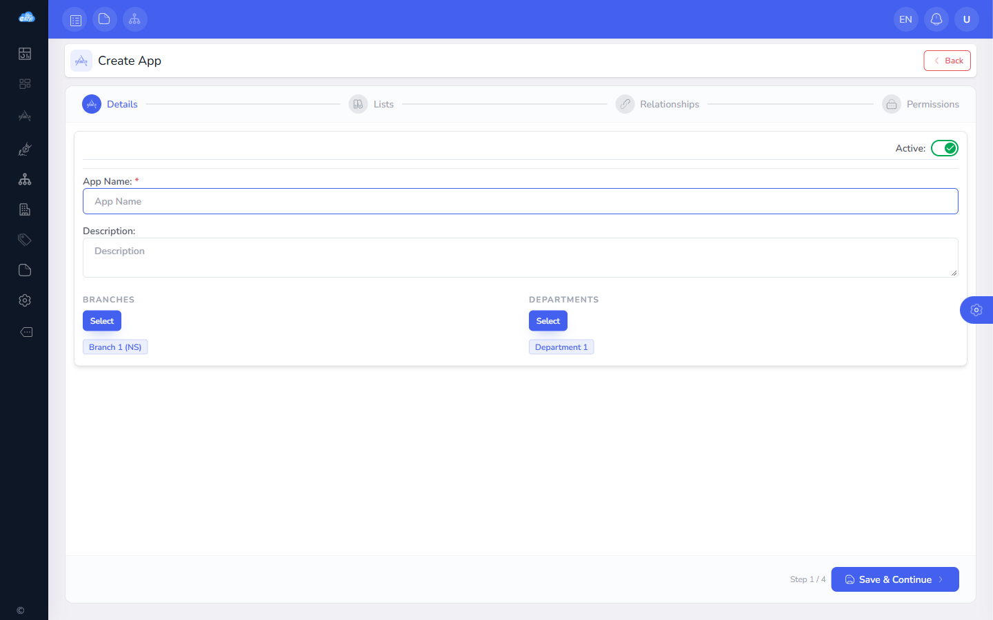 Build a custom app