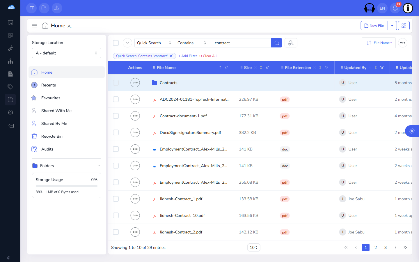 Full-text search