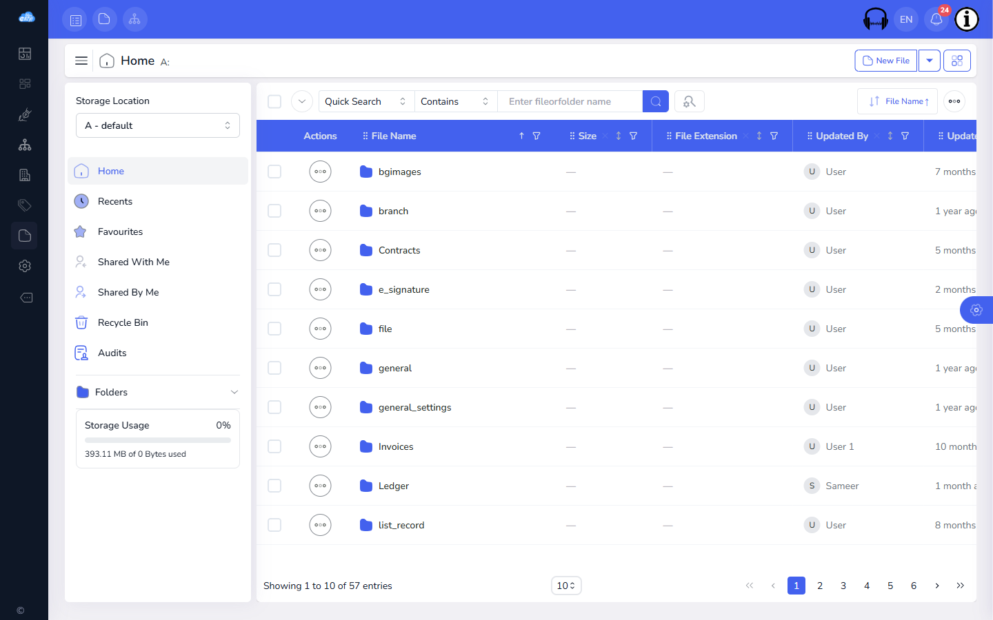 Upload your first documents